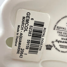 Load image into Gallery viewer, Royal Doulton Bone China Gemstones Collection March Aquamarine Figurine