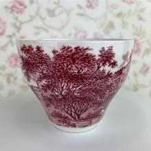 Load image into Gallery viewer, Vintage J&amp;G Meakin England Red and White Penshurst Place Teacup