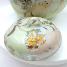 Load image into Gallery viewer, Vintage Nippon Style Moriage Creamer &amp; Sugar Bowl Set Hand Painted Gold Floral
