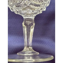 Load image into Gallery viewer, American Brilliant Period Coral Gables Pattern Aperitif Glasses, Set of 8 Cordial Stemware