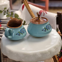 Load image into Gallery viewer, Taylor Smith &amp; Taylor Azura Ironstone Sugar and Creamer
