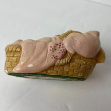 Load image into Gallery viewer, Vintage Pepiware Rabbit Bunny Figurine - CHERUB, Hand Painted Stoneware