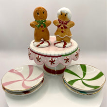 Load image into Gallery viewer, Waterford 7pc Mini Christmas Dessert Set - Holiday Heirlooms Collection #13435