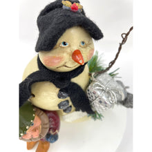 Load image into Gallery viewer, Seasonal Specialties, B Plummer 2001 1st Edition Snowman with Elf Figurine