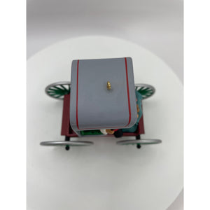 Hallmark Keepsake Ornament - Festive Surrey Here Comes Santa 1990 12th in Series