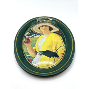 Coca Cola Company Tip Coin Tin Tray 1920 Advertisement Reproduction Printed 1973