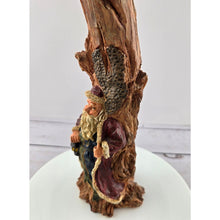Load image into Gallery viewer, Old World Resin Santa in a Tree