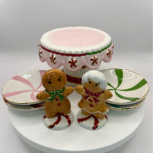 Load image into Gallery viewer, Waterford 7pc Mini Christmas Dessert Set - Holiday Heirlooms Collection #13435
