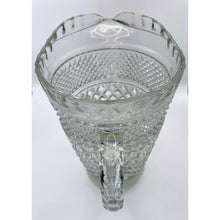 Load image into Gallery viewer, Vintage Anchor Hocking Wexford Large Glass Cut Glass Pitcher