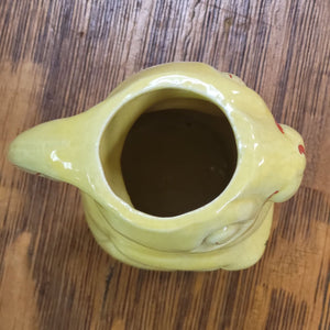 Vintage Ceramic Bunny Pitcher/Creamer, Made in Japan