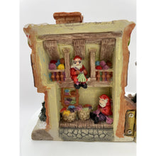 Load image into Gallery viewer, Vintage Mini Christmas House That Opens with Elves on the Inside