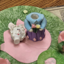 Load image into Gallery viewer, Vintage Easter Tea Set, Home Accents Collection Mini Bunny Tea Set