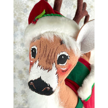 Load image into Gallery viewer, Annalee Mobilitee Doll Poseable Christmas Reindeer 18&quot;