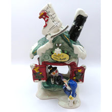 Load image into Gallery viewer, Blue Sky Clayworks Frosty’s Skate Rentals Heather Goldminc Tealight House Xmas