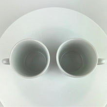 Load image into Gallery viewer, Vintage Tabletops Unlimited Set of 2 - Flat Bottom Floral Demitasse Cups, Vintage Espresso Mugs