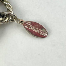 Load image into Gallery viewer, Holiday Statement Necklace Silver Spoon Art Jewelry Christmas Accessory