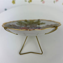 Load image into Gallery viewer, Vintage Limoges France Porcelaine DArt Fragenard Victorian Trinket Dish/Butter Dish