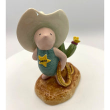 Load image into Gallery viewer, Vintage Howdy Sheriff Piglet Royal Doulton The Wild West Collection