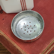Load image into Gallery viewer, Hazel Atlas Milk Glass Range Saltshaker - Retro Red and White