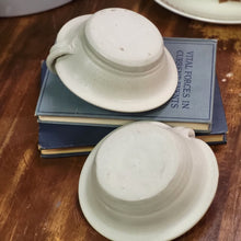 Load image into Gallery viewer, Salt Glazed W.P.F. Williamsburg Pottery Candle Holders