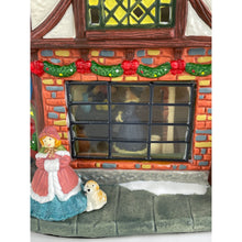 Load image into Gallery viewer, Holiday Time Christmas Porcelain Victorian Village Curiosity Shop Building