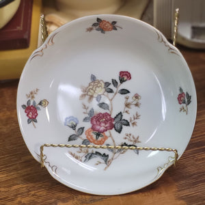 Vintage Charm Crest Fine China Mayfair Soup Bowl, Made in Japan Floral Bowl