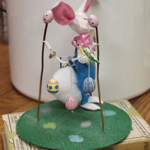 Load image into Gallery viewer, Annalee Artist Bunny Wired Doll, Easter Bunny Figurine