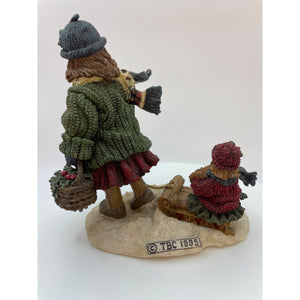 Yesterday's Child - Courtney w/ Phoebe Over the River, Dollstone Collection Figurine