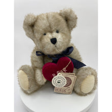 Load image into Gallery viewer, Boyd&#39;s Bear With &quot;BEAR HUGS&quot; Red Heart Pillow, Huggabee Stuffed Plush Toy