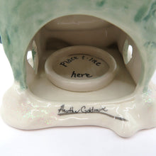 Load image into Gallery viewer, Blue Sky Clayworks Frosty’s Skate Rentals Heather Goldminc Tealight House Xmas