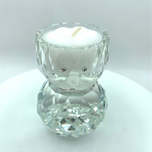 Load image into Gallery viewer, Crystal Snowman Votive Candle Holder - Holiday Christmas Decor