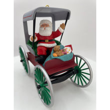 Load image into Gallery viewer, Hallmark Keepsake Ornament - Festive Surrey Here Comes Santa 1990 12th in Series