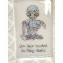 Load image into Gallery viewer, Vintage Precious Moments Frame and Bell - You Have Touched So Many Hearts