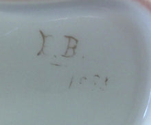 Load image into Gallery viewer, Haviland &amp; Company Limoges France Rare Red, Pink and Gold Floral Candy Dish