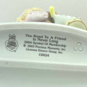 Precious Moments The Road to A Friend is Never Long 2003 Enesco Figurine C0024