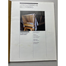 Load image into Gallery viewer, Upholstering &amp; Recovering Ortho Books Softcover DIY Upholstery Guide Vtg 1970s