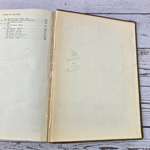 Antique Book - Twelve Centuries of English Poetry and Prose 1910