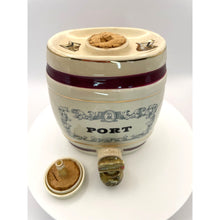 Load image into Gallery viewer, Vintage English Royal Victoria Wade Ceramic Port Decanter