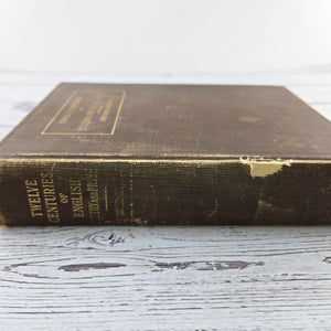 Antique Book - Twelve Centuries of English Poetry and Prose 1910