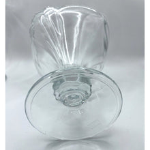 Load image into Gallery viewer, Vintage Rastal Fan Flair Glass Ice Cream Dessert Cups, Set of 2 Fruit Serving Bowls