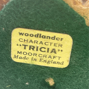 Vintage Moorcraft  Woodlander Tricia Rabbit Figurine - Made in England