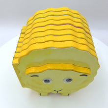 Load image into Gallery viewer, Chunky Farm Book Sheep Shape 2000 Barrons Board Book Toddlers Animals Googly Eye
