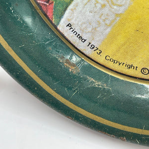 Coca Cola Company Tip Coin Tin Tray 1920 Advertisement Reproduction Printed 1973