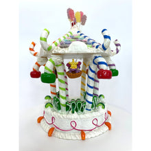 Load image into Gallery viewer, Lemax Christmas Sugar N Spice Candy Cane Gazebo 2004 Retired 43423 NWB