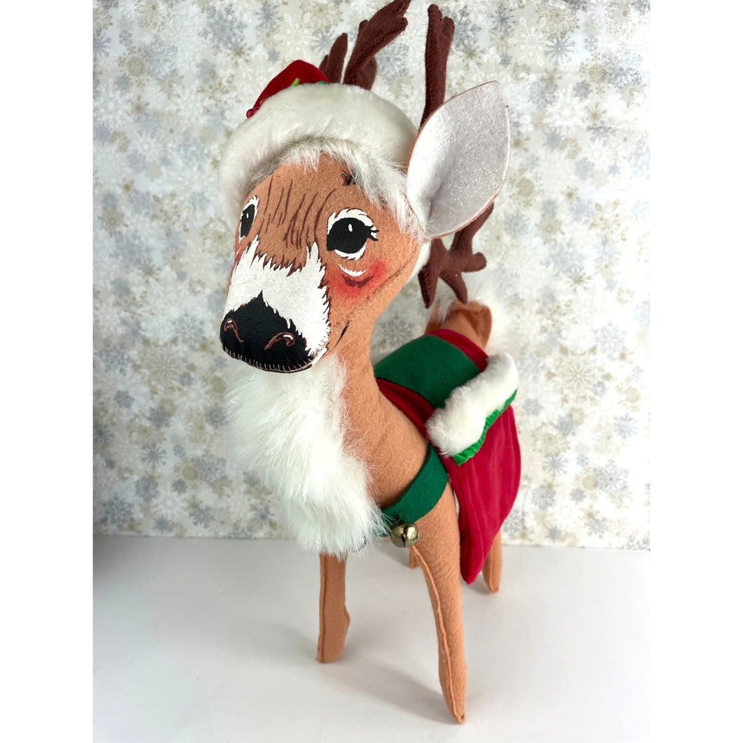 Annalee Mobilitee Doll Poseable Christmas Reindeer 18