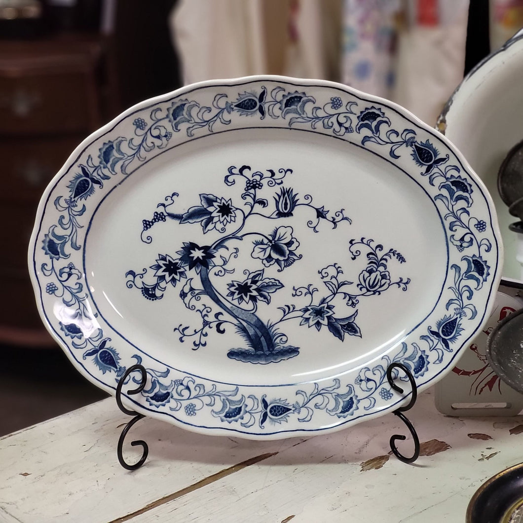Vintage Double Phoenix Ming Tree Ironstone Platter