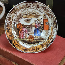 Load image into Gallery viewer, 1840&#39;s Antique Petrus Regout Maastricht Mongol Huntsman Transferware Bowl