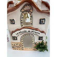 Load image into Gallery viewer, Blue Sky Clayworks La Mission de Milagros T-Lite Candle House by Heather Goldminc