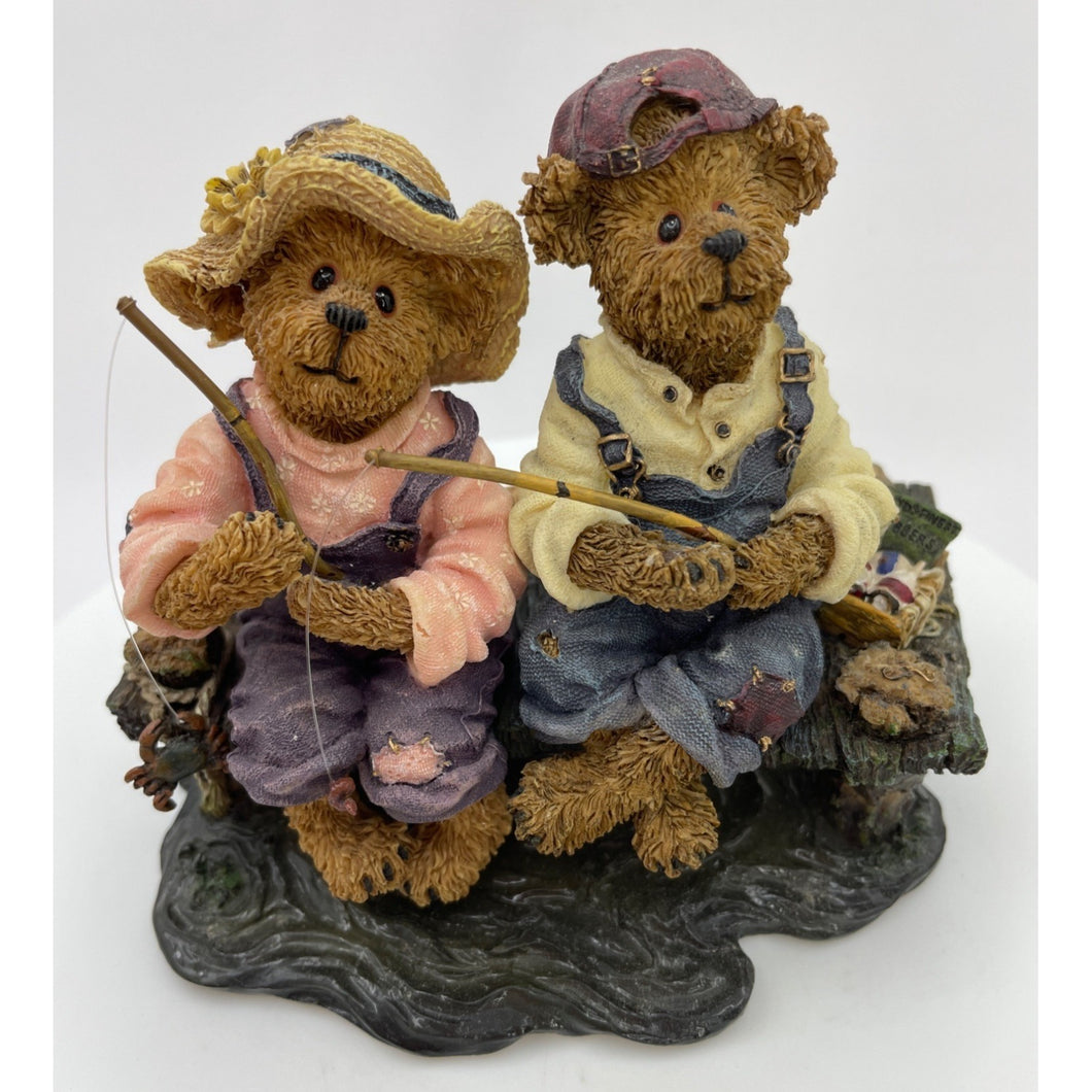 Boyds Bears - Becky and Tom Simpler Times, The Bearstone Collection