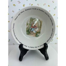 Load image into Gallery viewer, Wedgwood China Peter Rabit Bowl, Beatrix Potter Collectible, Made in England